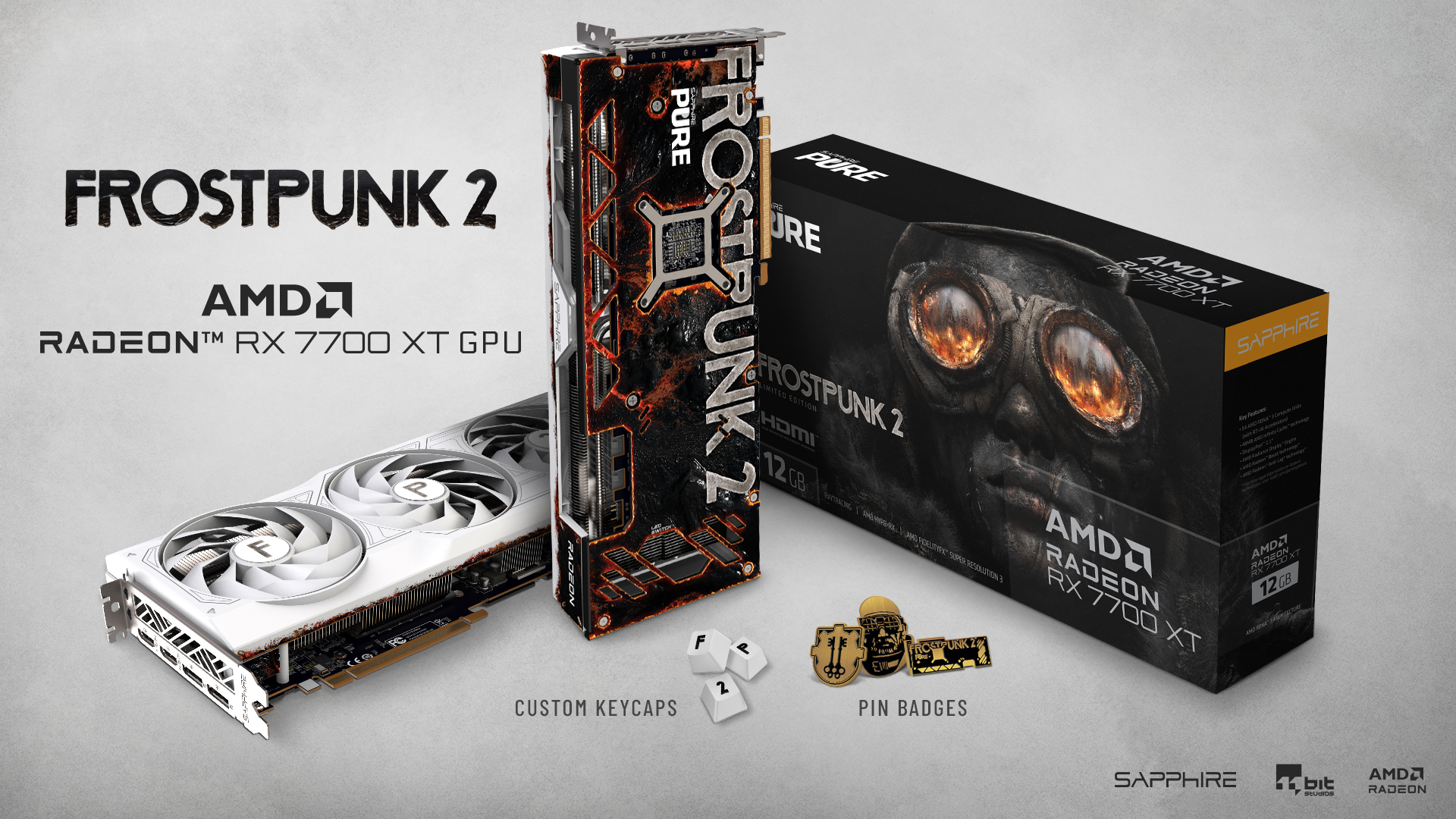 Radeon RX 7700 XT PURE Frostpunk 2 Edition