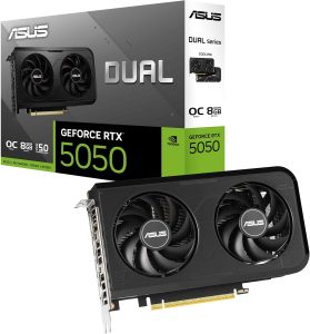 ASUS Dual NVIDIA GeForce RTX 5050 OC Edition