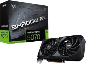MSI NVIDIA GeForce RTX 5070 12G Shadow 2X OC