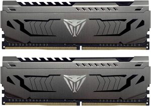 Patriot Viper Steel RAM DDR4 3600 Mhz 16GB (2x8GB) C17 Kit di Memoria Gaming XMP 2.0