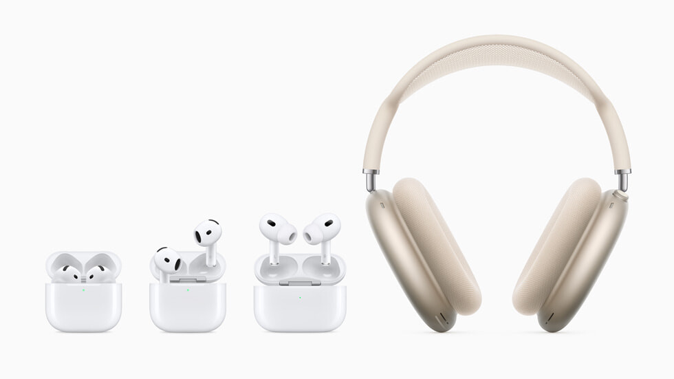 AirPods 4, AirPods Pro 2 e le nuove AirPods Max usb c