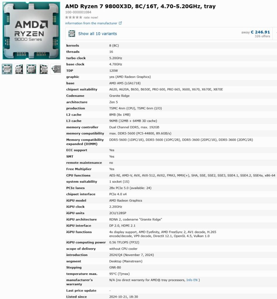 9800X3D SPECS 1 1113x1200