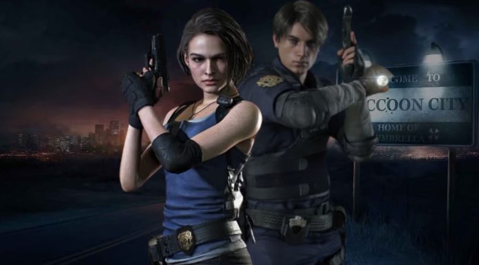 Leon and Jill resident evil