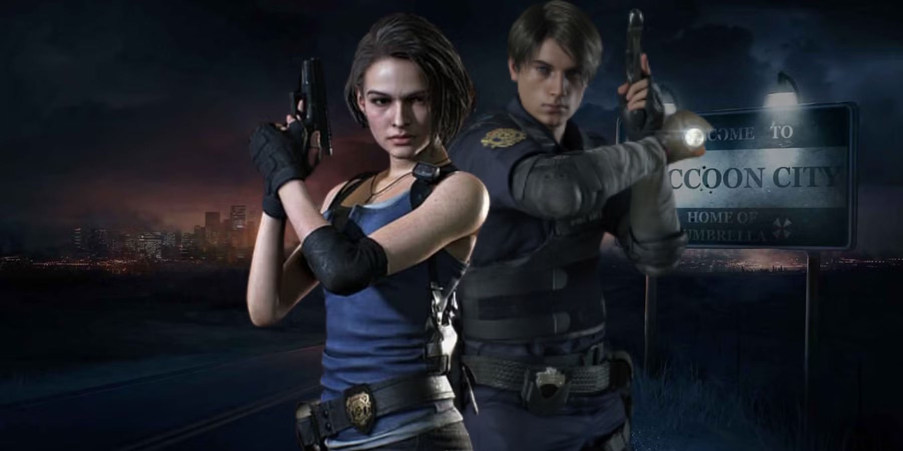 Leon and Jill resident evil