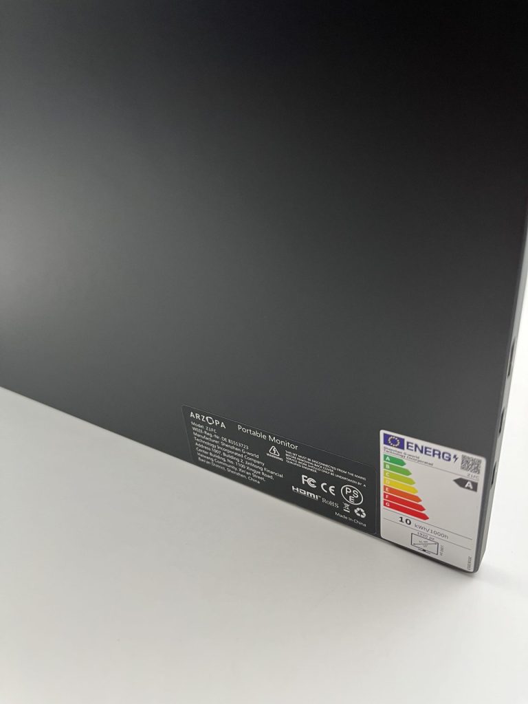 arzopa monitor portatile 1080p 144hz recensione4