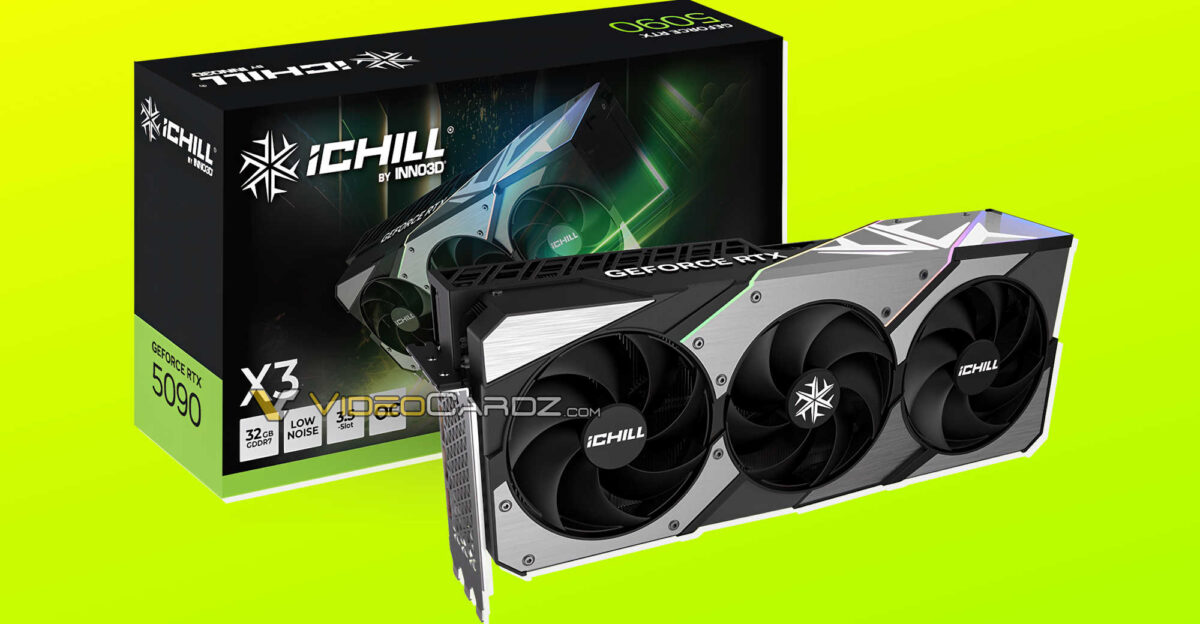 INNO3D GEFORCE RTX 5090 HERO 1200x624