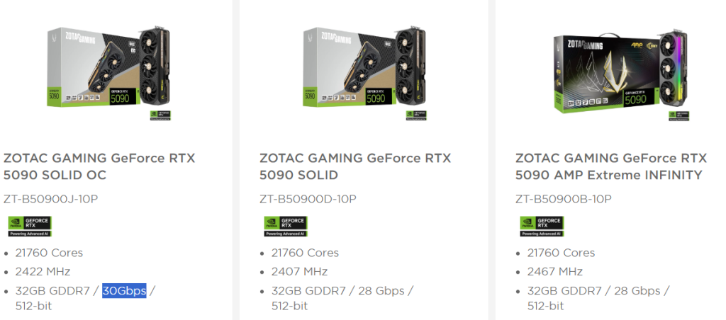 RTX5090 ZOTAC 1