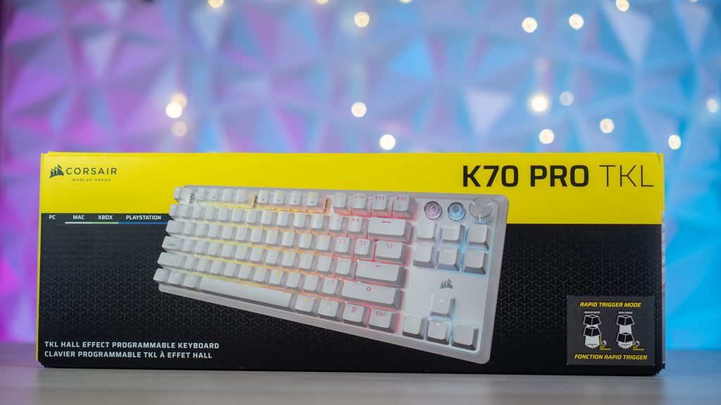 Corsair K70 Pro TKL White Recensione1