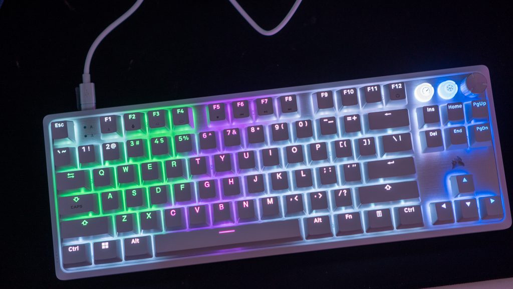 Corsair K70 Pro TKL White Recensione9