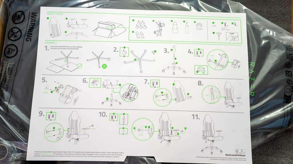 Razer Iskur V2 X Recensione5