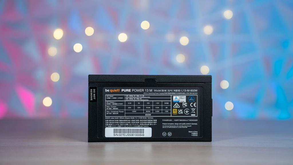 Analisi Pure Power 13 M 850W7