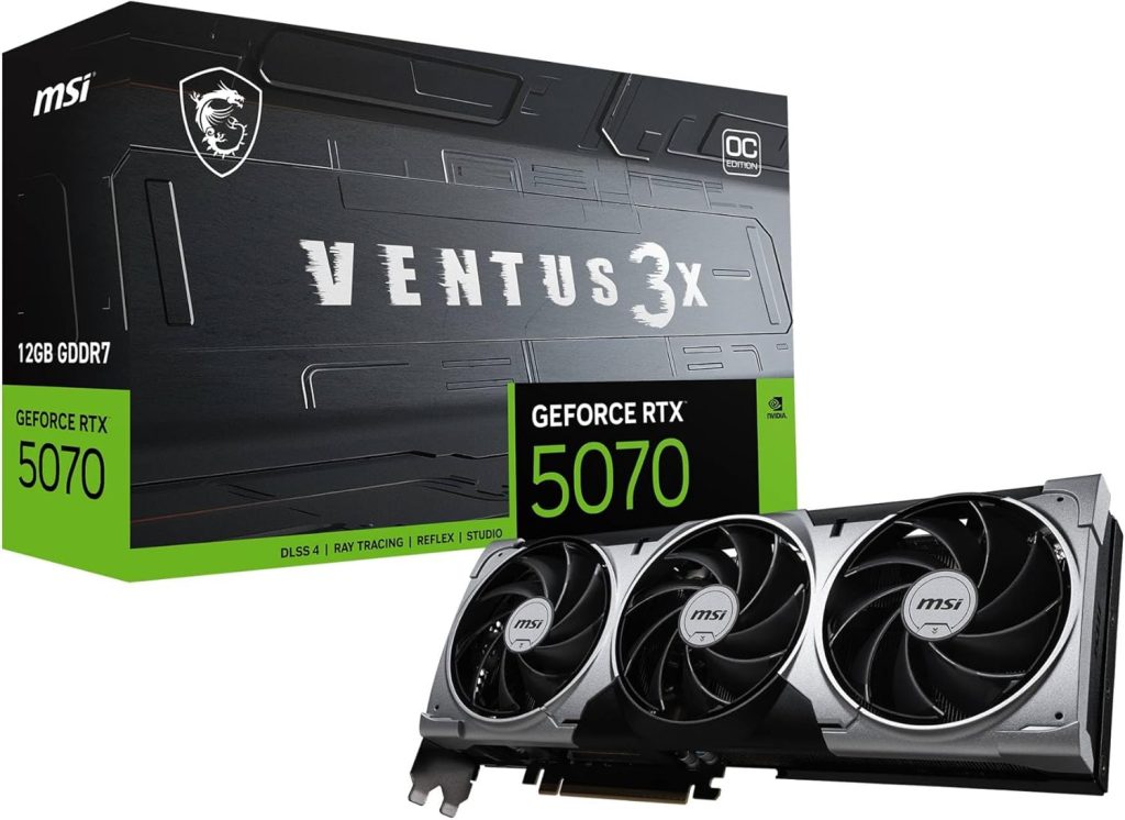 MSI GeForce RTX™ 5070 12G VENTUS 3X OC