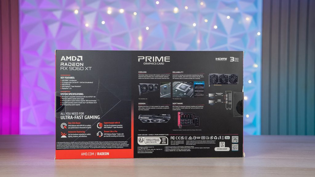Recensione ASUS Radeon RX 9600 XT Prime2