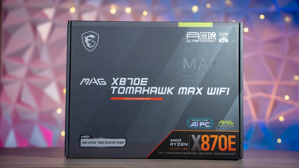 MSI MAG X870E Tomahawk MAX WiFi recensione1