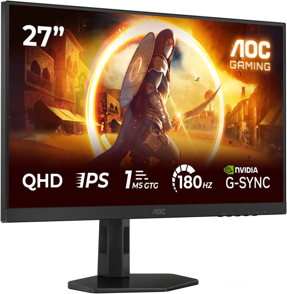 AOC Gaming Monitor Q27G4XD 27%22 WQHD 180Hz