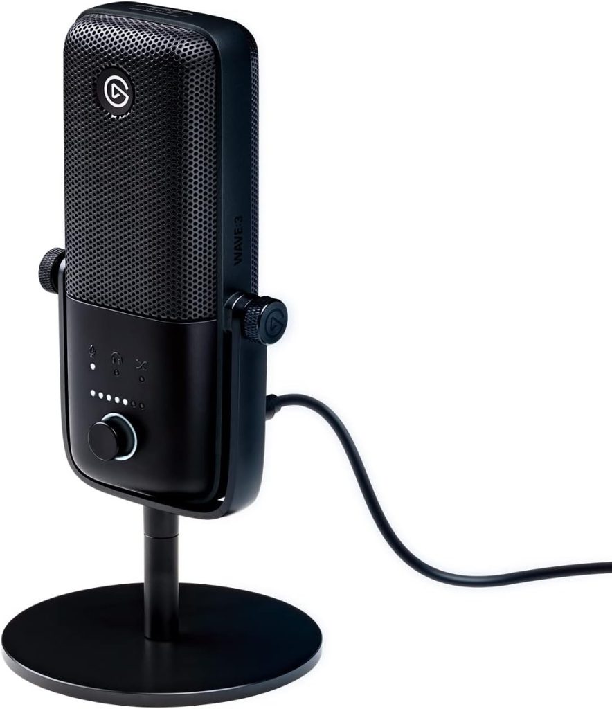 Elgato Wave 3 – Microfono USB per streaming