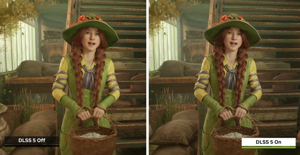 NVIDIA DLSS5 HOGWARTS